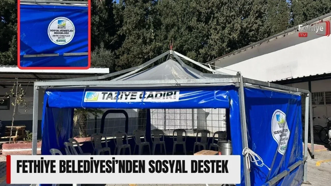 Fethiye Belediyesi’nden Sosyal Destek