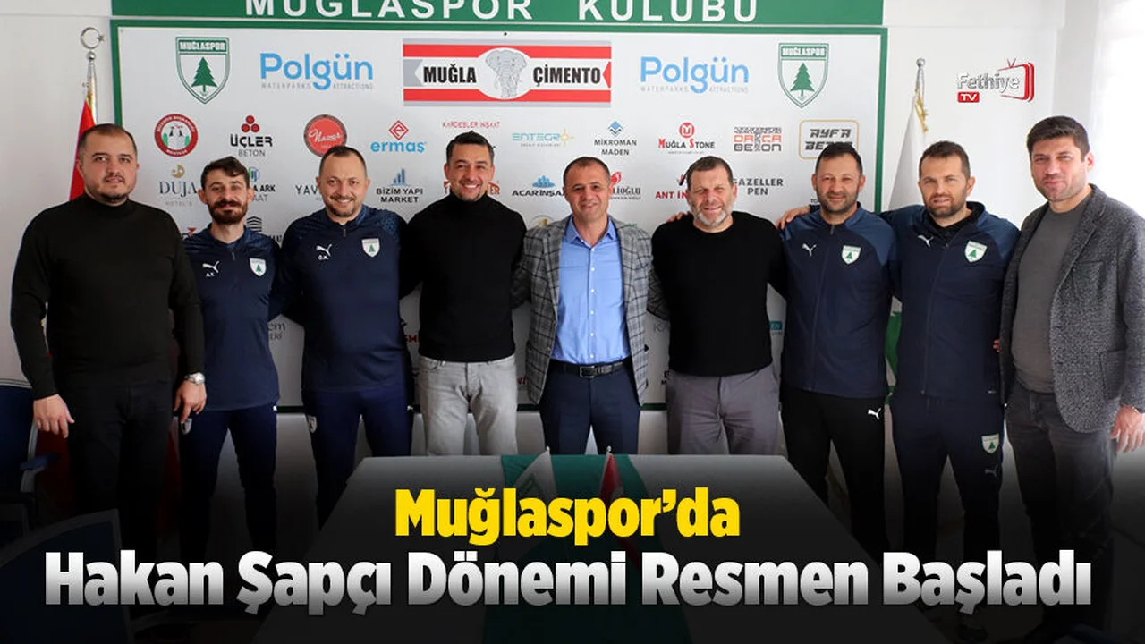 Muğlaspor’da Hakan Şapçı Dönemi Resmen Başladı