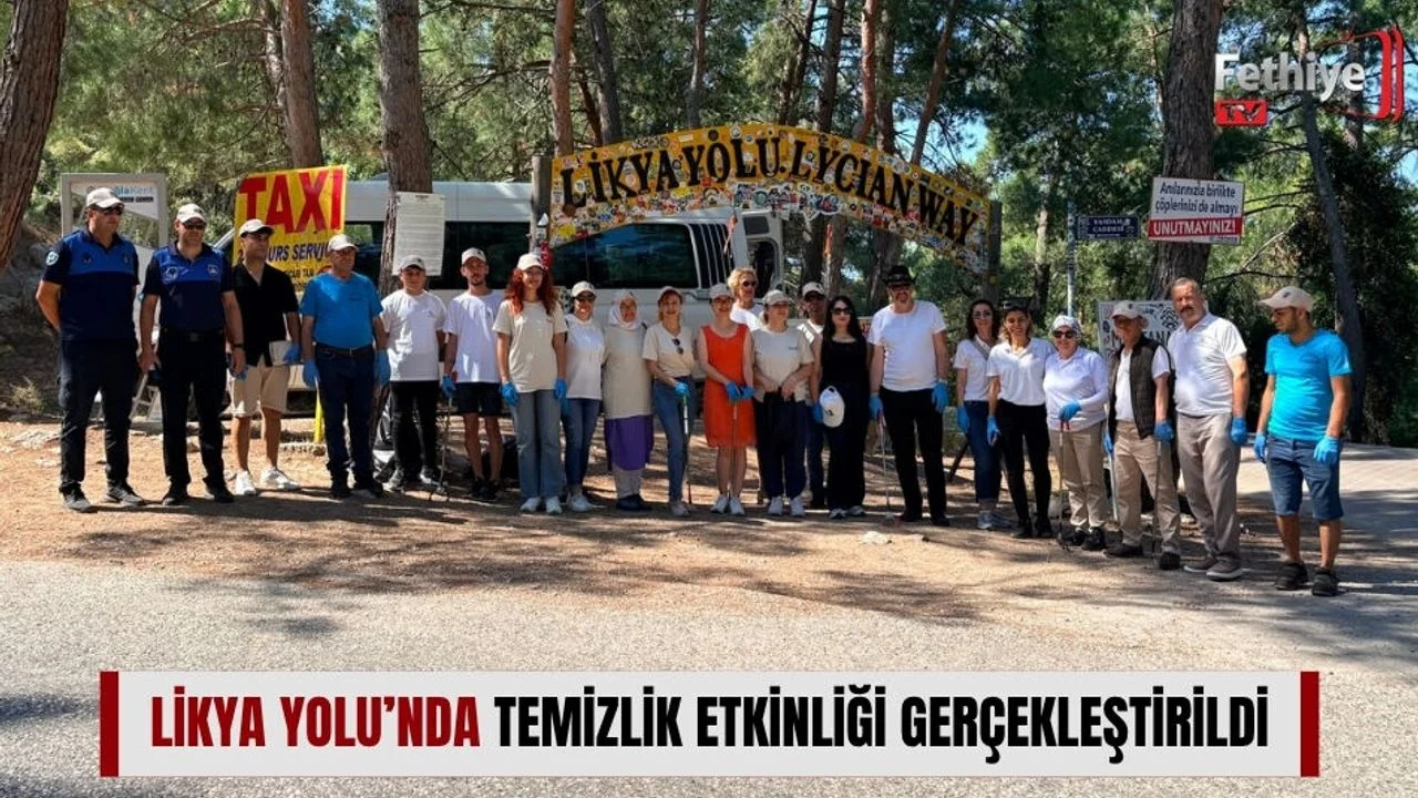 Likya Yolu’nda Temizlik Etkinliği Gerçekleştirildi