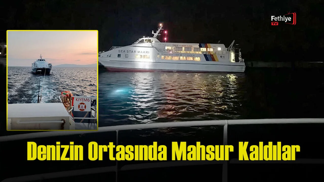Denizin Ortasında Mahsur Kaldılar