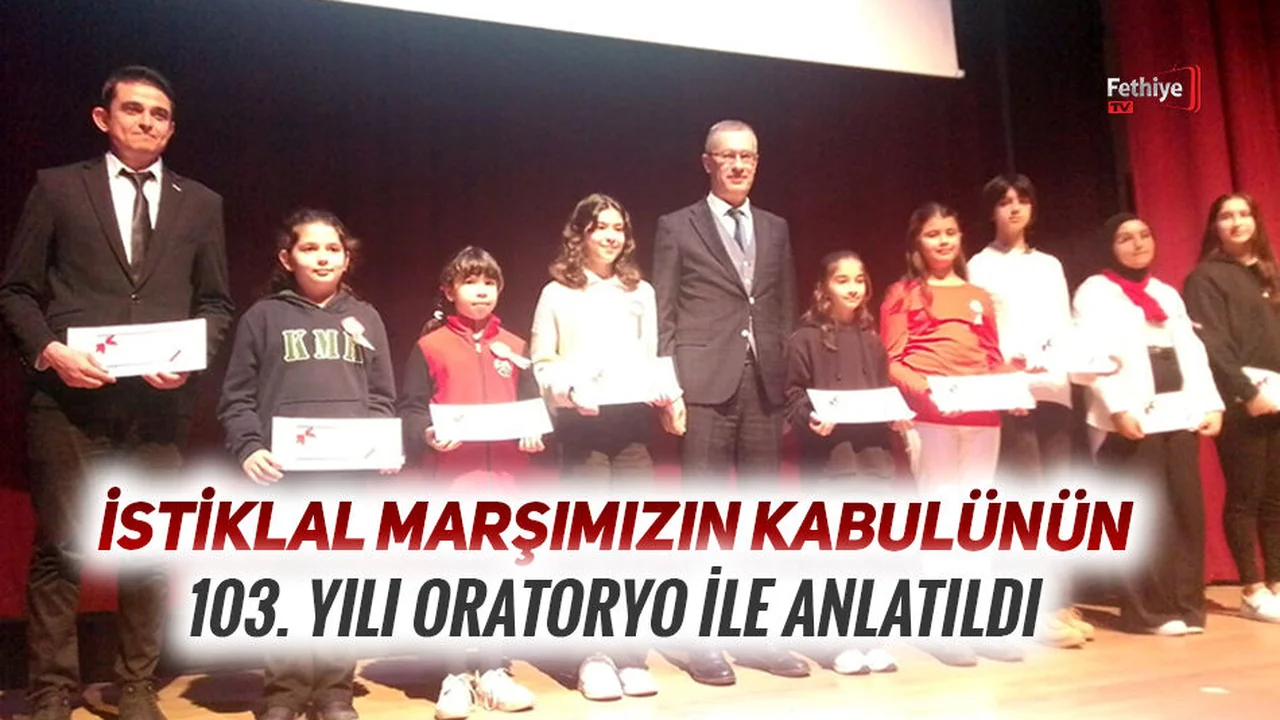 İstiklal Marşımızın kabulünün 103. Yılı Oratoryo ile Anlatıldı