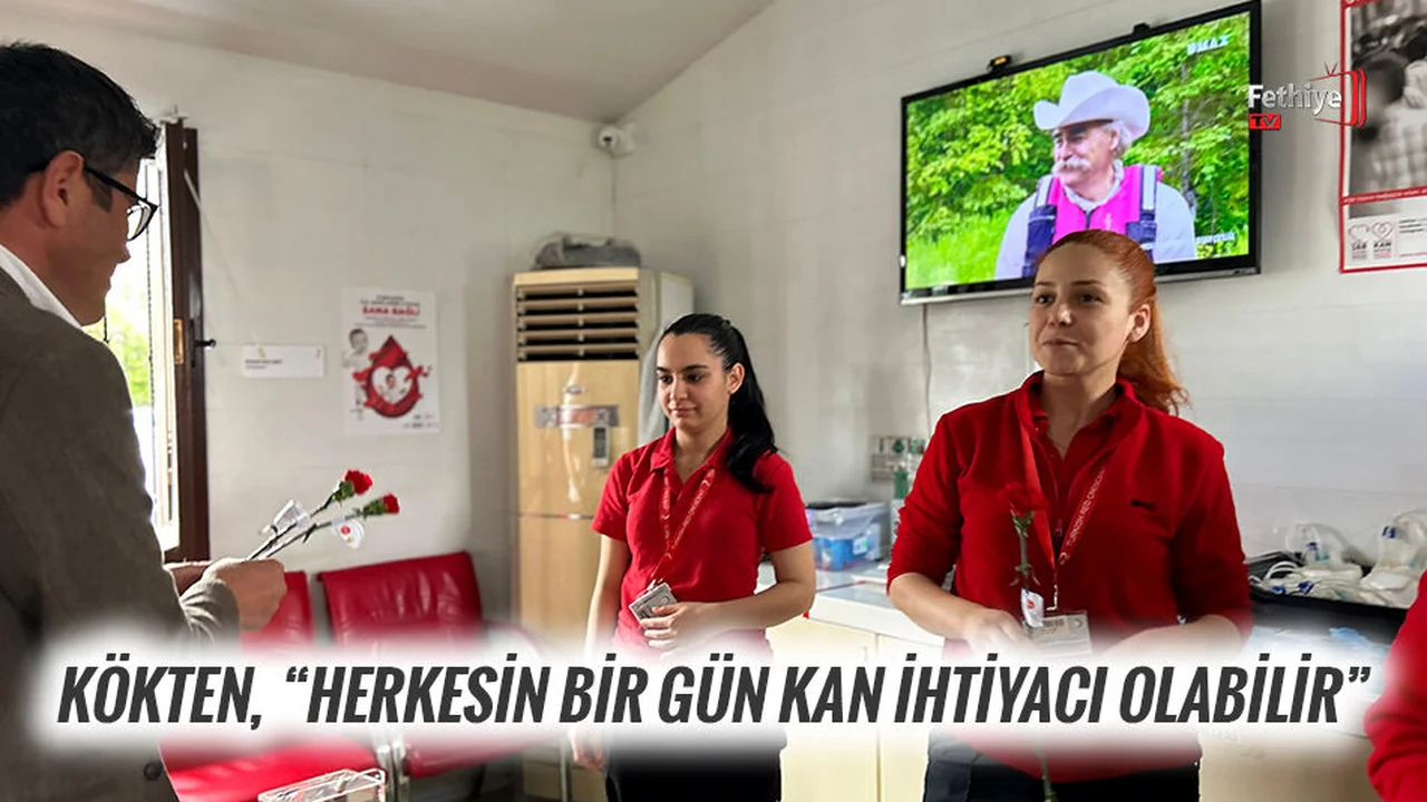 Kökten’den Kızılay Şubesine Ziyaret