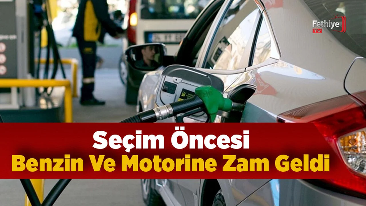 Seçim Öncesi Benzin Ve Motorine Zam Geldi