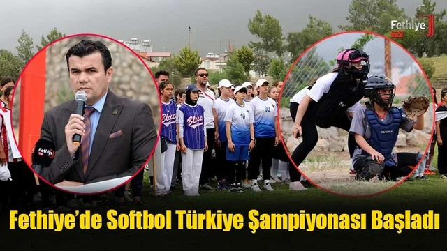 Fethiye’de Softbol Türkiye Şampiyonası Başladı