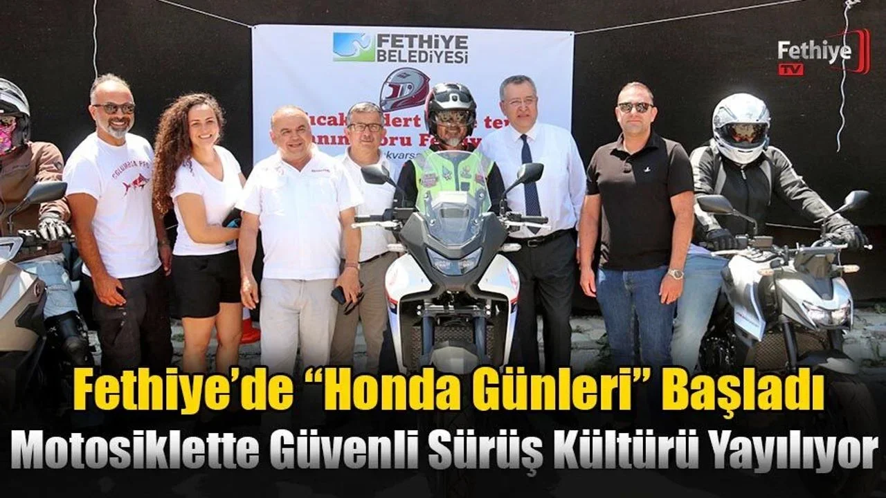 Fethiye’de “Honda Günleri” Başladı