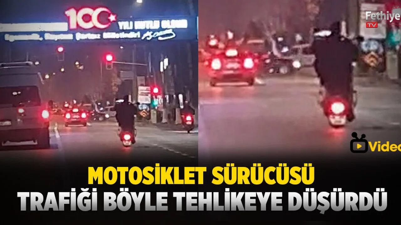 Motosikletle Tehlikeli Yolculuk