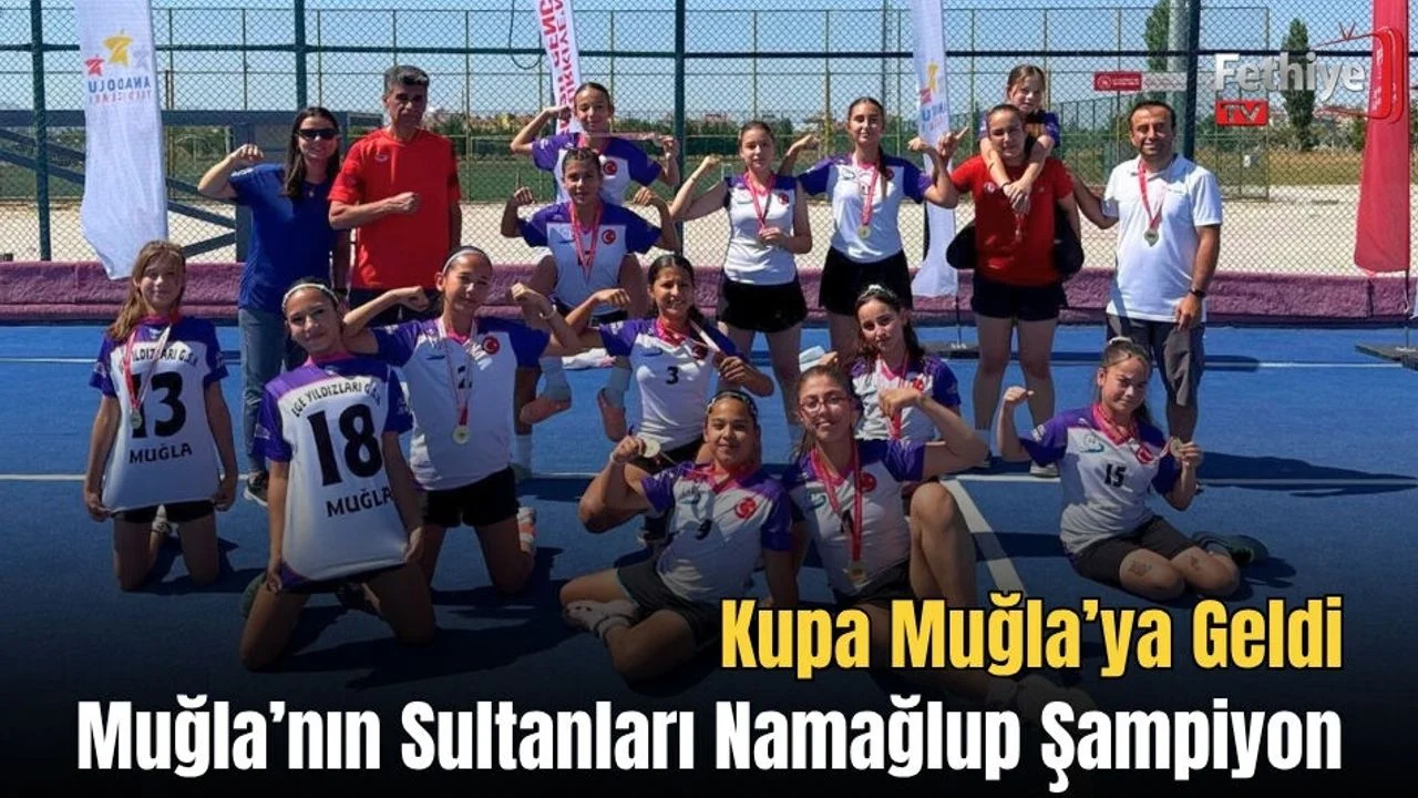 Muğla’nın Sultanları Namağlup Şampiyon