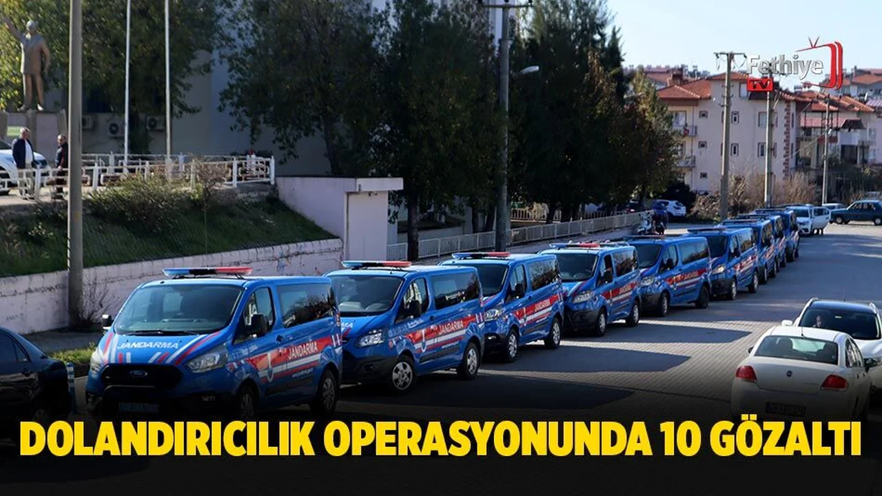 Dolandırıcılık Operasyonu: 10 Gözaltı