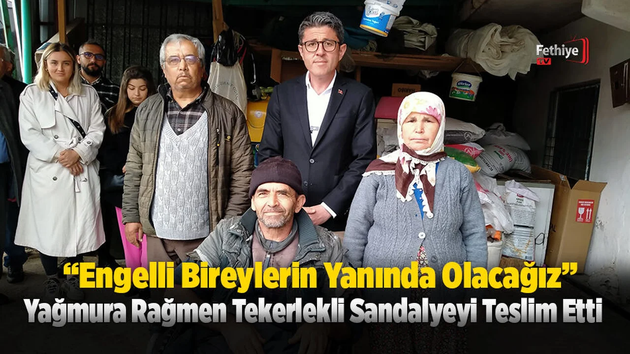 Cumhur İttifakı Adayı Kökten'den Anlamlı Hediye