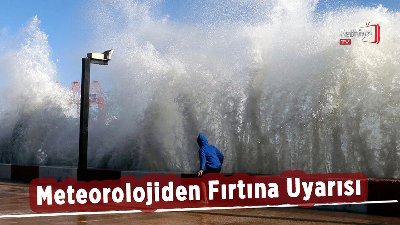 Meteorolojiden Fırtına Uyarısı