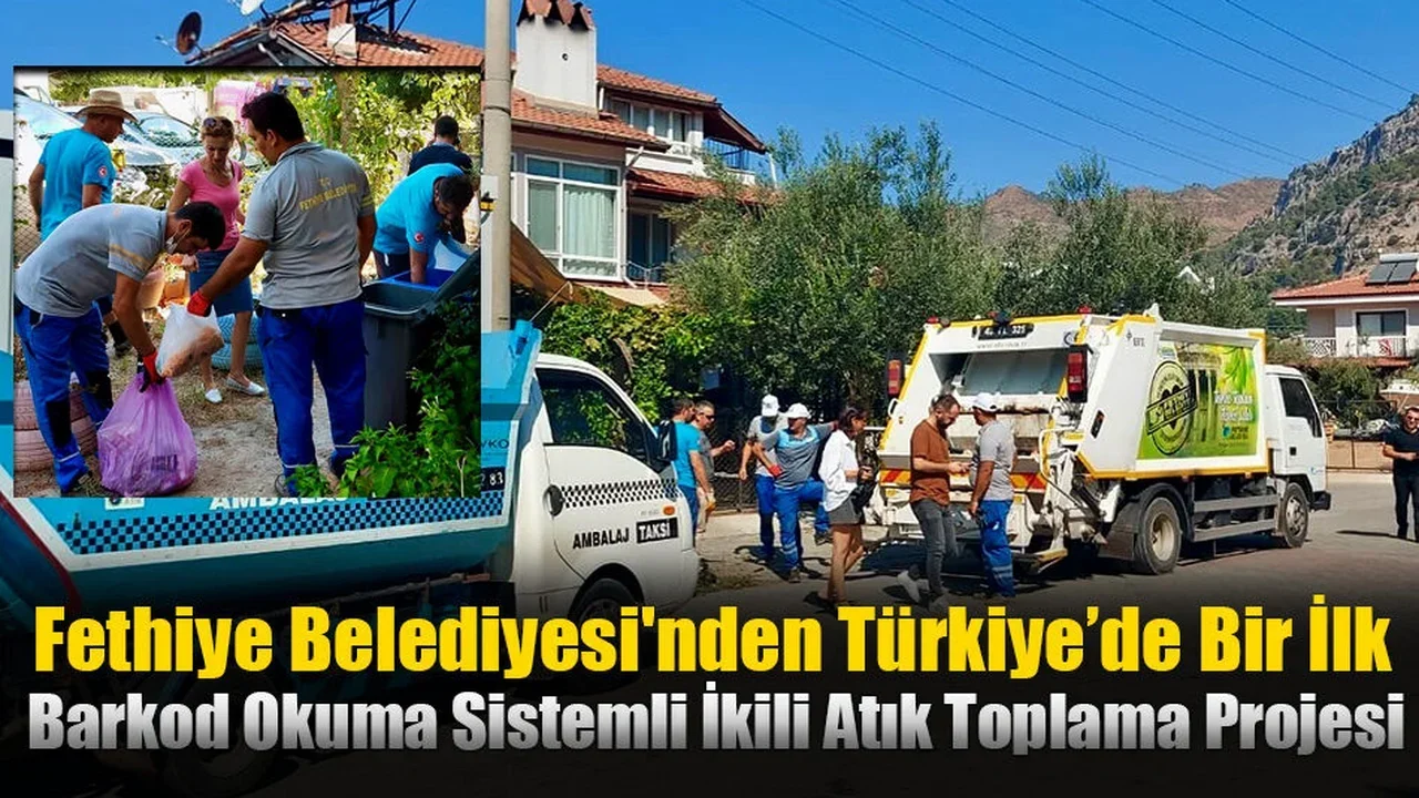 Fethiye Belediyesi'nden Türkiye’de Bir İlk