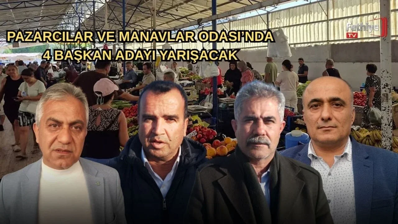 Fethiye’de Pazarcılar 28 Ocak’ta Sandığa Gidecek