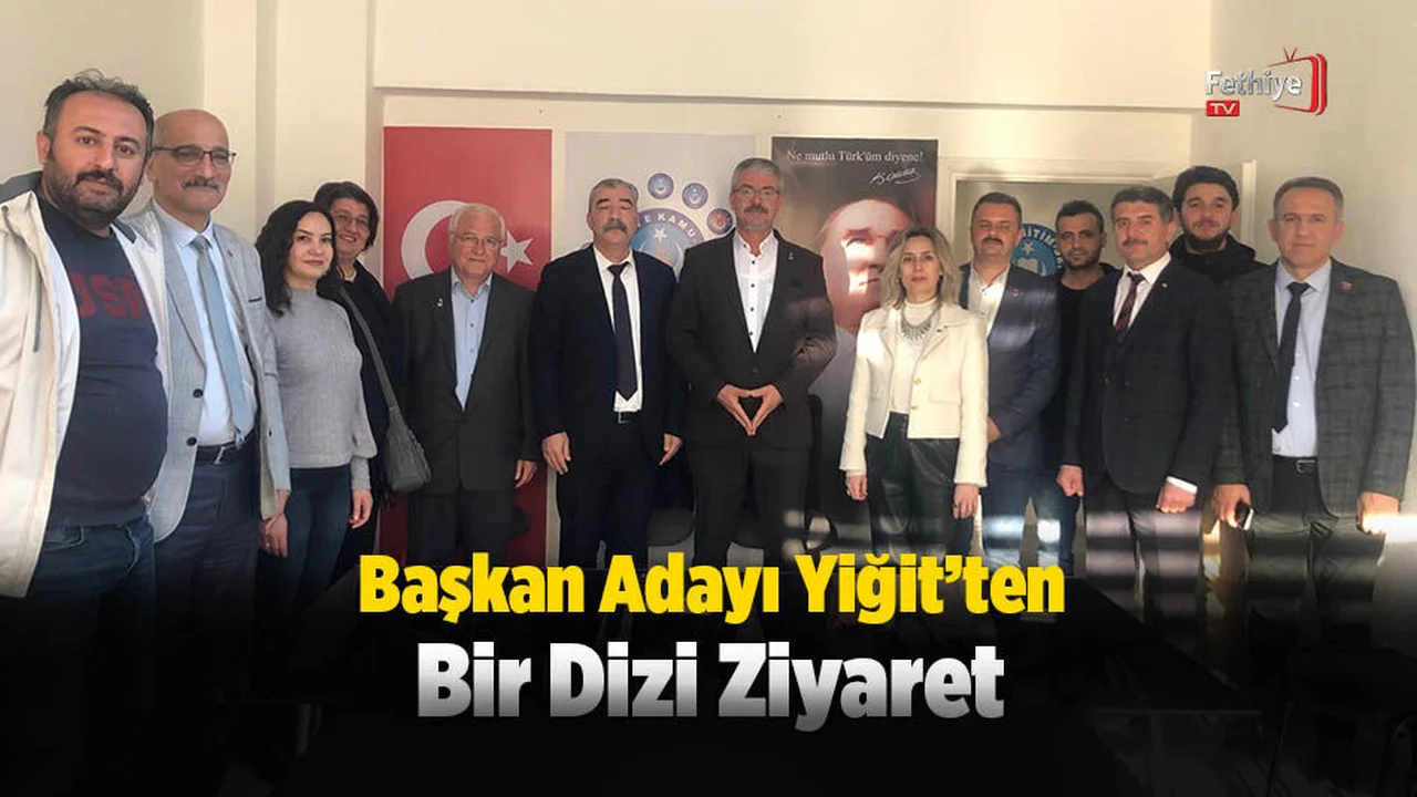 Başkan Adayı Yiğit’ten Bir Dizi Ziyaret