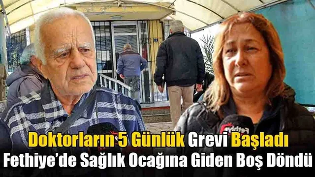 Fethiye’de Sağlık Ocağına Giden Boş Döndü