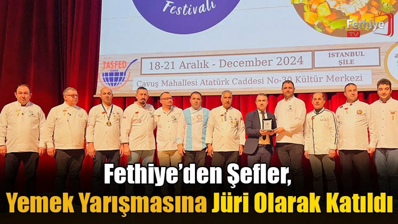 Fethiye’den Şefler, Yemek Yarışmasına Jüri Olarak Katıldı