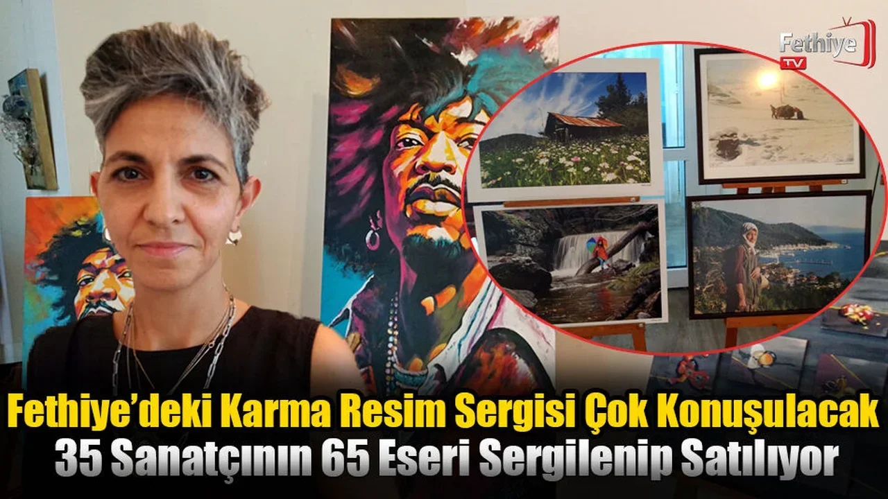 Fethiye’deki Karma Sergi Pazar Gününe Kadar Açık