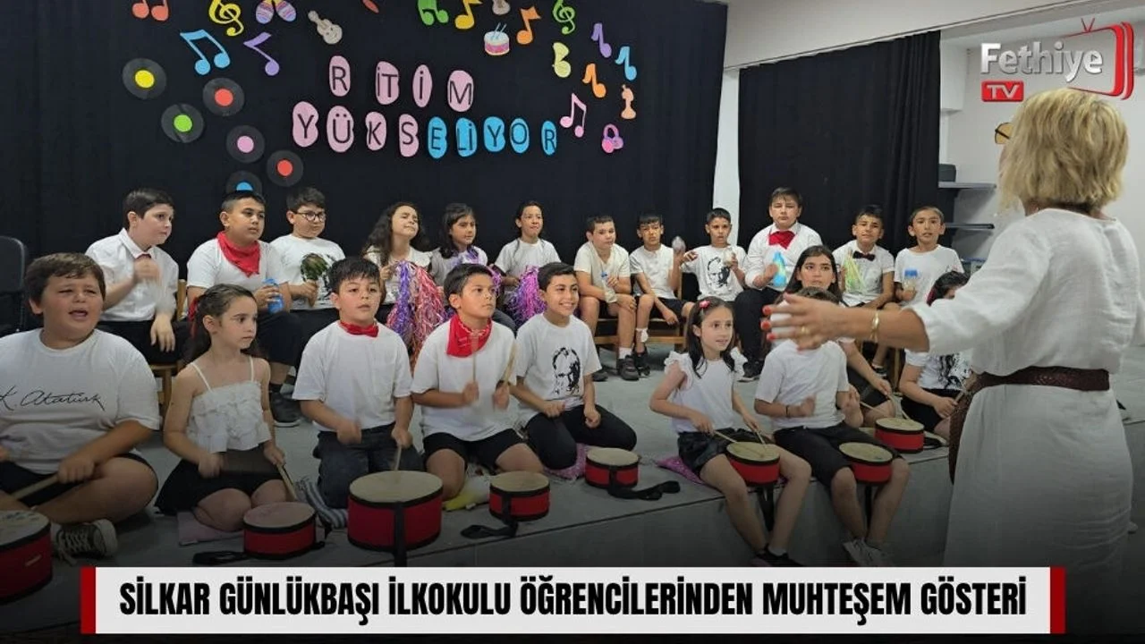 Silkar Günlükbaşı İlkokulu Öğrencilerinden Muhteşem Gösteri