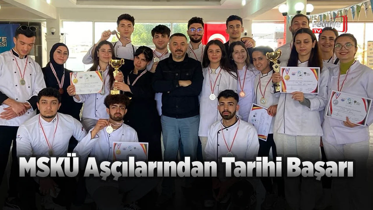MSKÜ Aşçılarından Tarihi Başarı
