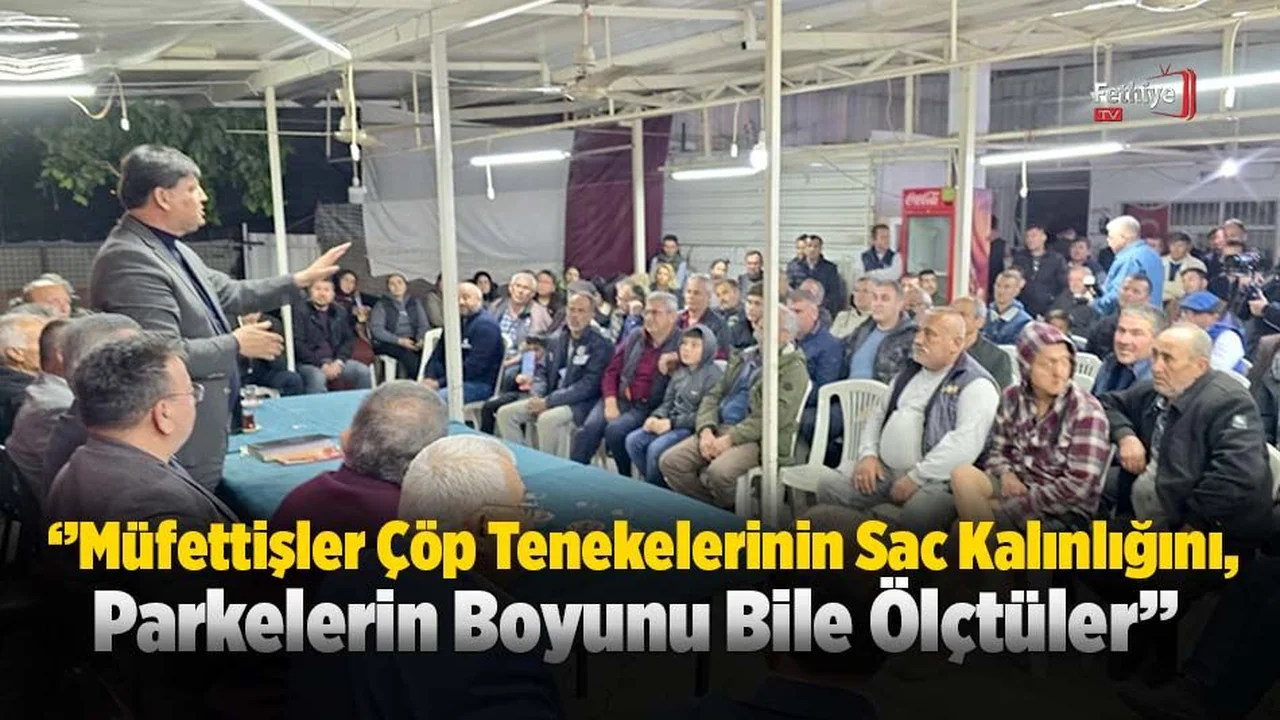 Karaca; ''Fethiye'de Bahar Bitmedi, Devam Edecek''