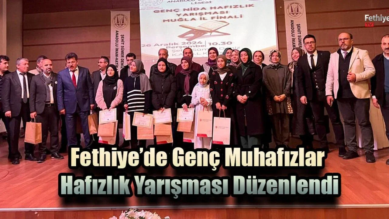 Fethiye’de Genç Muhafızlar Hafızlık Yarışması Düzenlendi