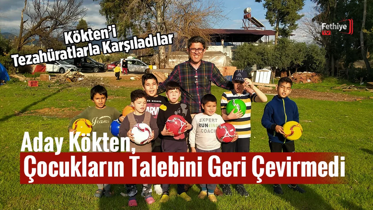 Aday Kökten’i Tezahüratlarla Karşıladılar