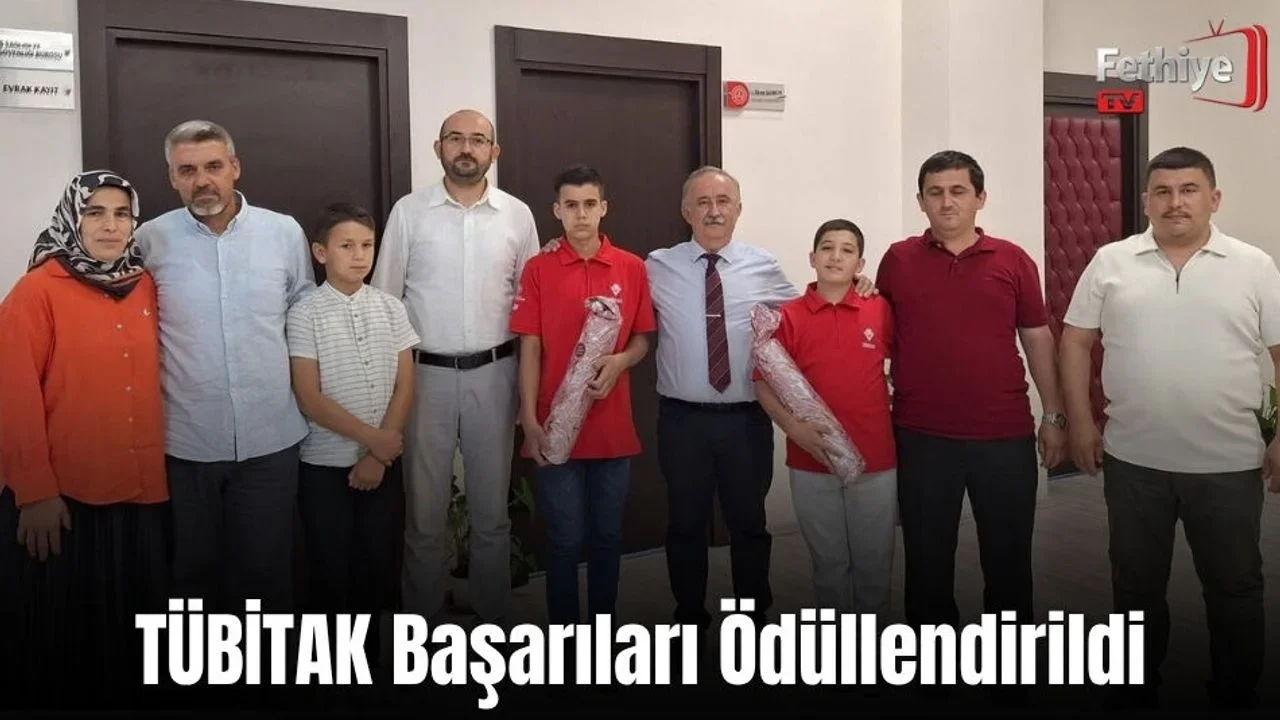TÜBİTAK Başarıları Ödüllendirildi