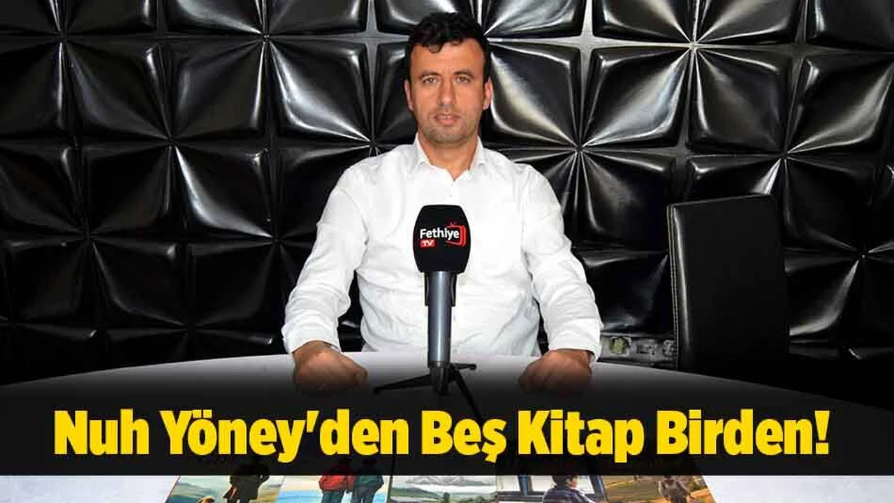 Nuh Yöney'den Beş Kitap Birden!