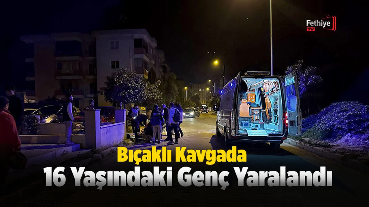 Bıçaklı Kavgada 16 Yaşındaki Genç Yaralandı