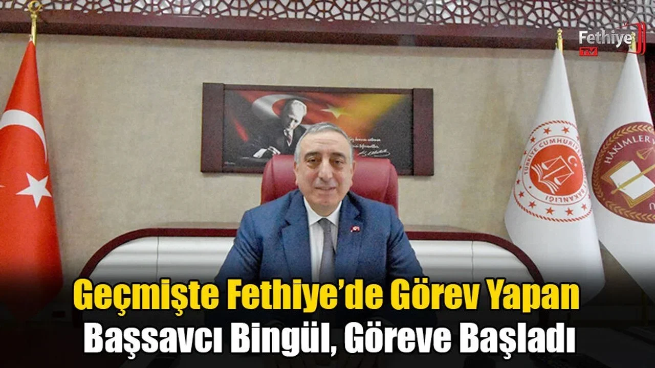 Bölge Adliye Mahkemesi Cumhuriyet Başsavcısı Bingül, Göreve Başladı