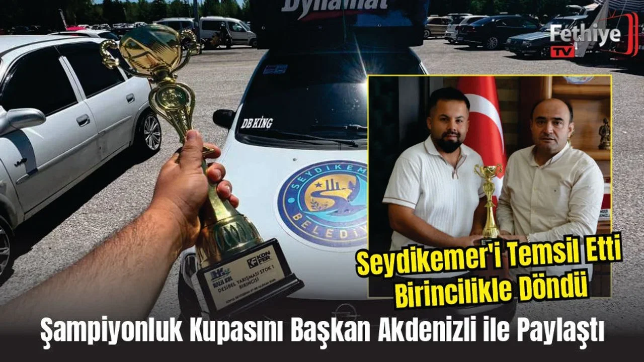 Şampiyonluk Kupasını Başkan Akdenizli ile Paylaştı