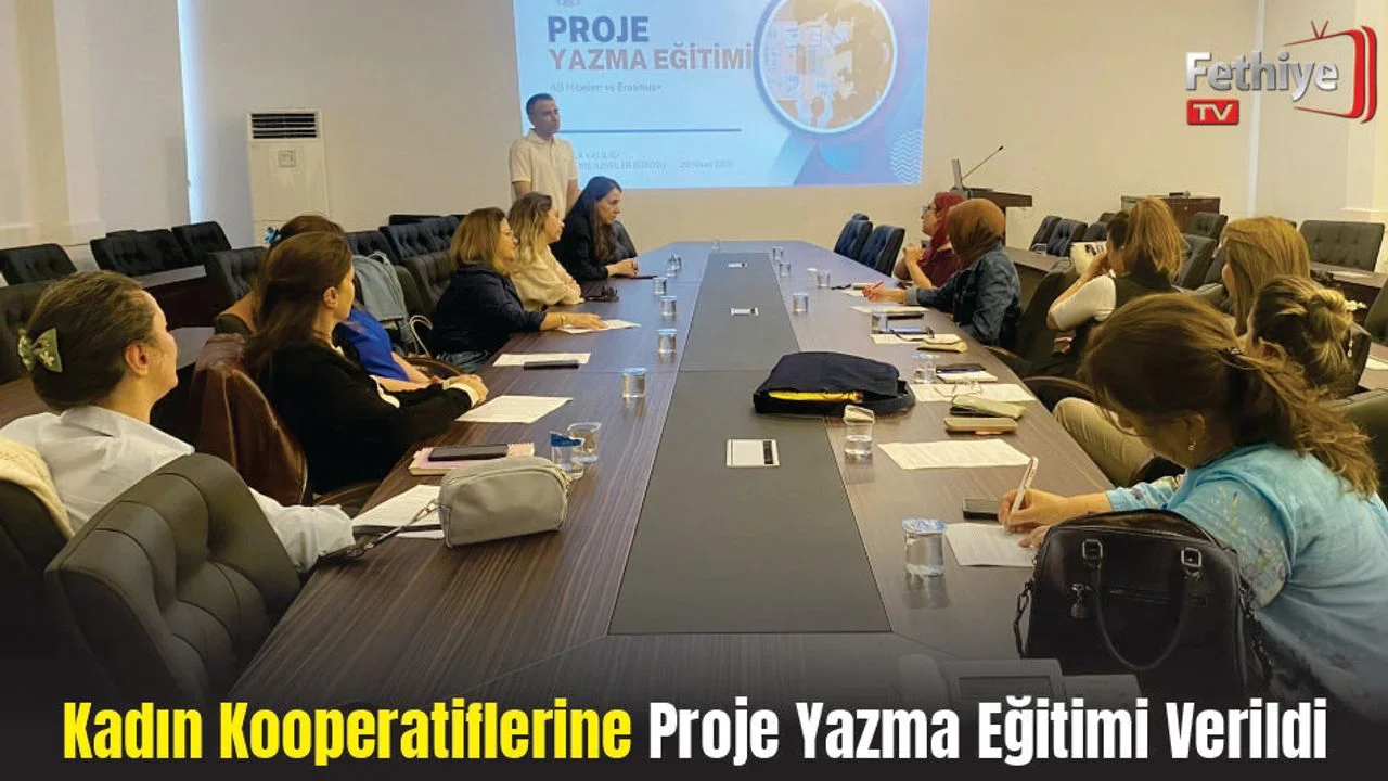 Kadın Kooperatiflerine Proje Yazma Eğitimi Verildi