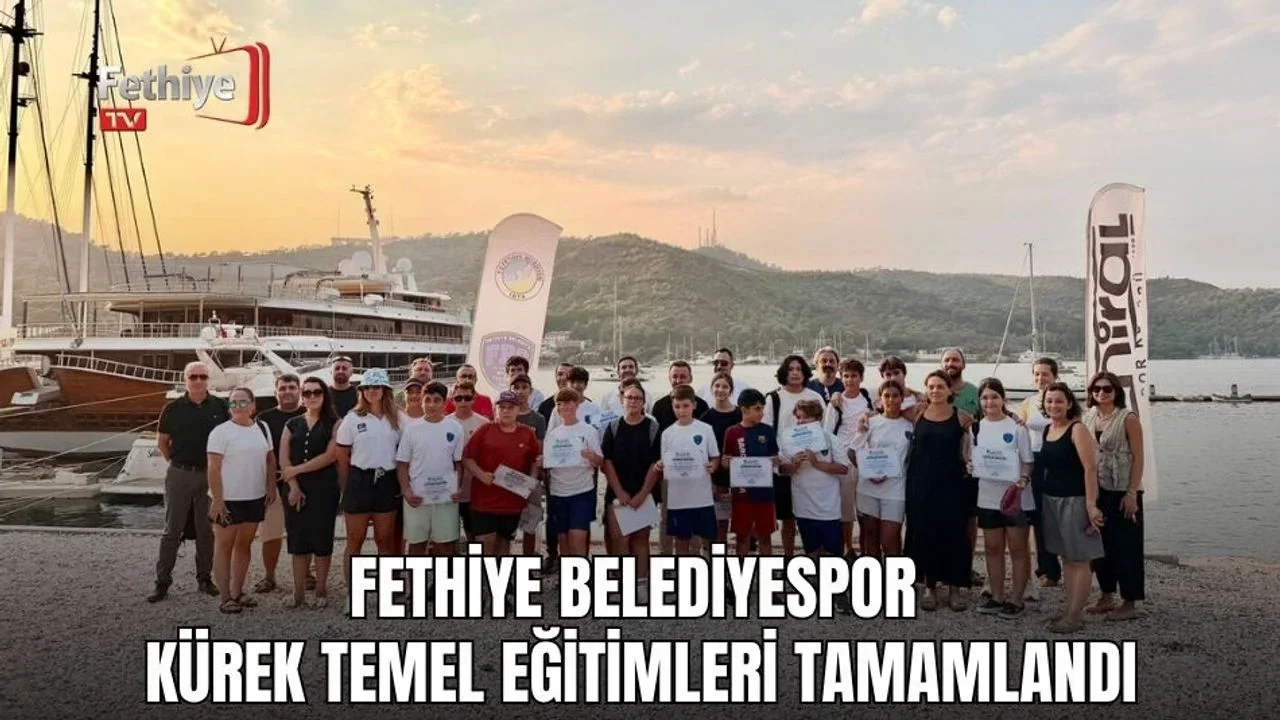 Fethiye Belediyespor Kürek Temel Eğitimleri Tamamlandı