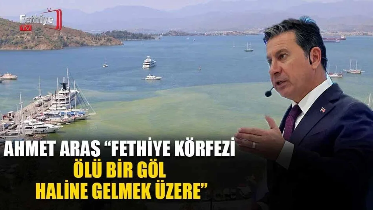 Ahmet Aras “Fethiye Körfezi Ölü Bir Göl Haline Gelmek Üzere”