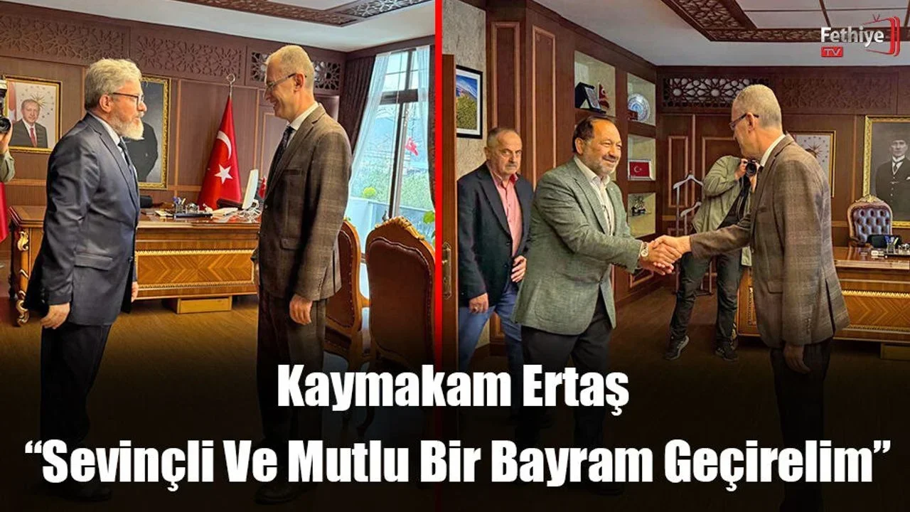 Fethiye’de Erken Bayramlaşma
