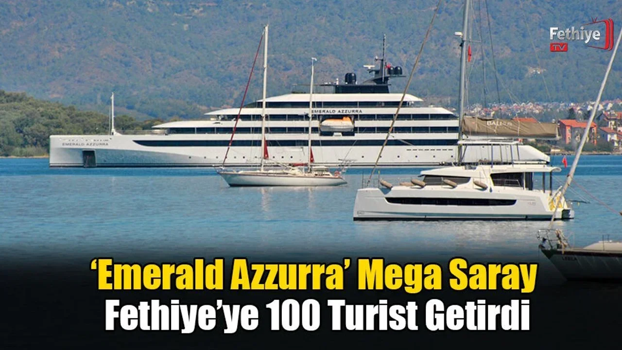 ‘Emerald Azzurra' Fethiye’ye 100 Turist Getirdi