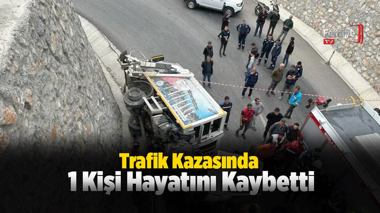Trafik Kazasında 1 Kişi Hayatını Kaybetti