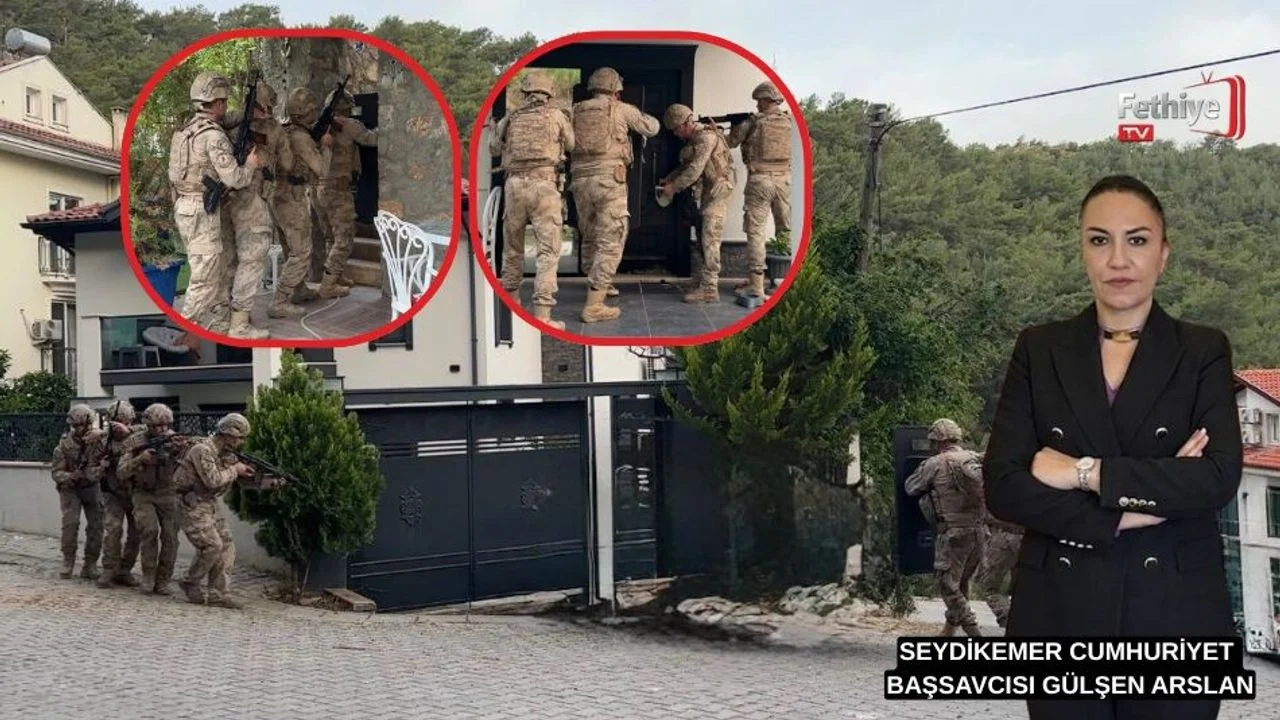 Seydikemer Merkezli “Daltonlar” Operasyonu: 12 Şüpheli Yakalandı