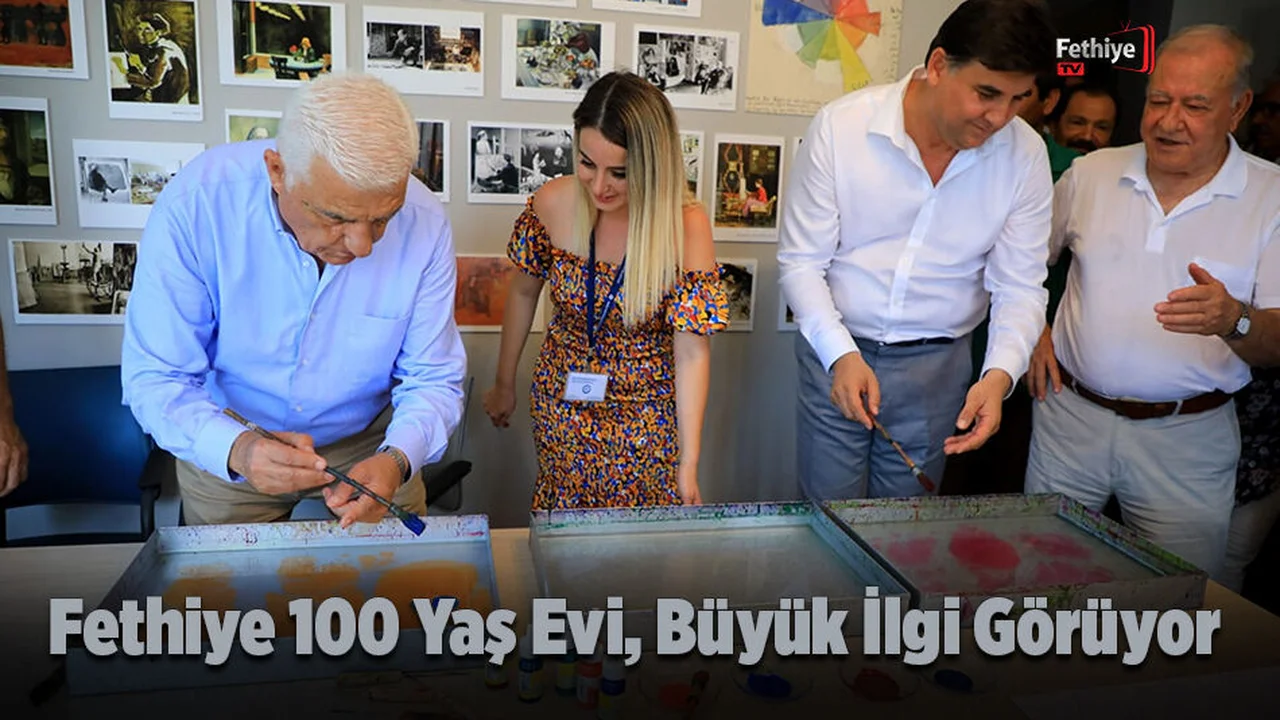 Fethiye 100 Yaş Evi, Büyük İlgi Görüyor