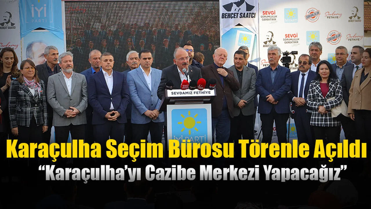 Karaçulha Seçim Bürosu Törenle Açıldı