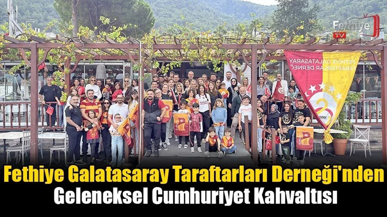 Fethiye Galatasaray Taraftarları Derneği'nden Geleneksel Cumhuriyet Kahvaltısı
