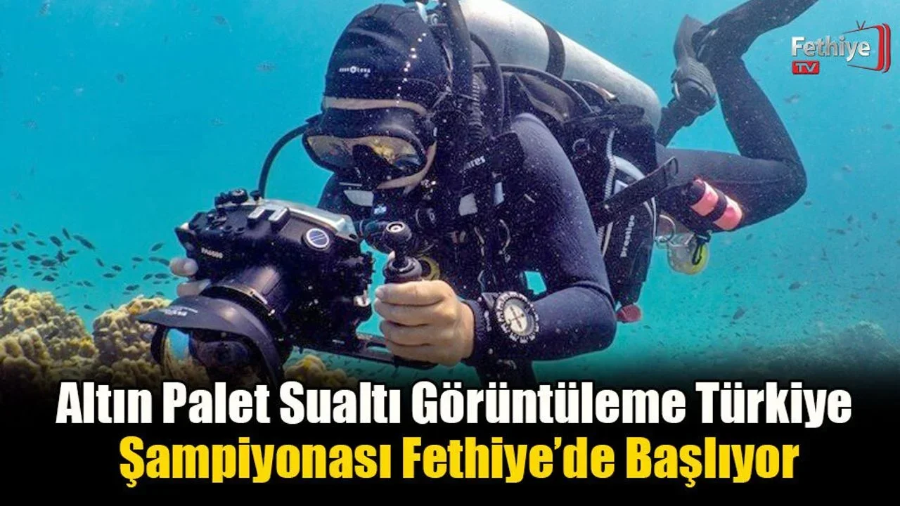 Altın Palet Sualtı Görüntüleme Türkiye Şampiyonası Fethiye’de Başlıyor