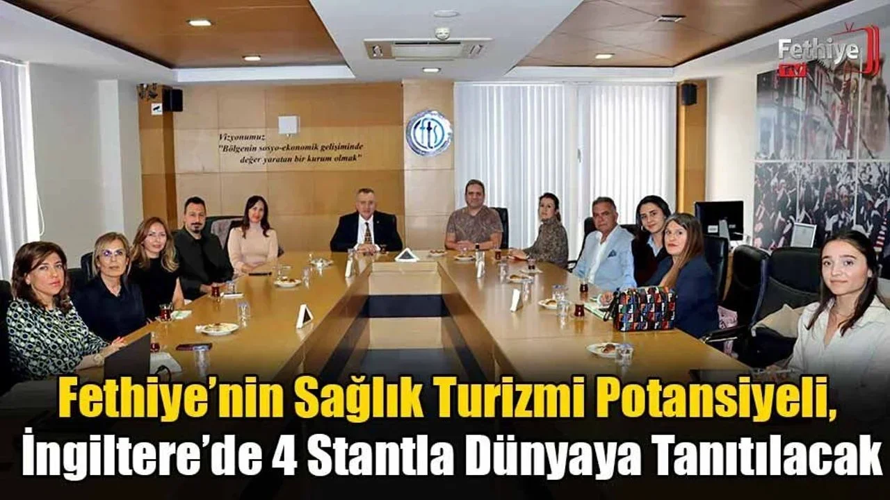 FTSO Başkanı Osman Çıralı, sağlık turizmi fuarı hazırlık toplantısında katılımcılarla bir araya geldi.