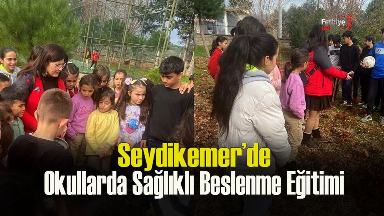 Okullarda Sağlıklı Beslenme Eğitimi Verildi