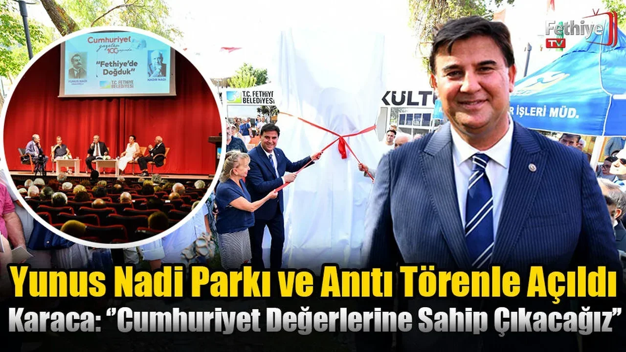 Fethiye'de Cumhuriyet’in Öncü İsmi Onurlandırıldı