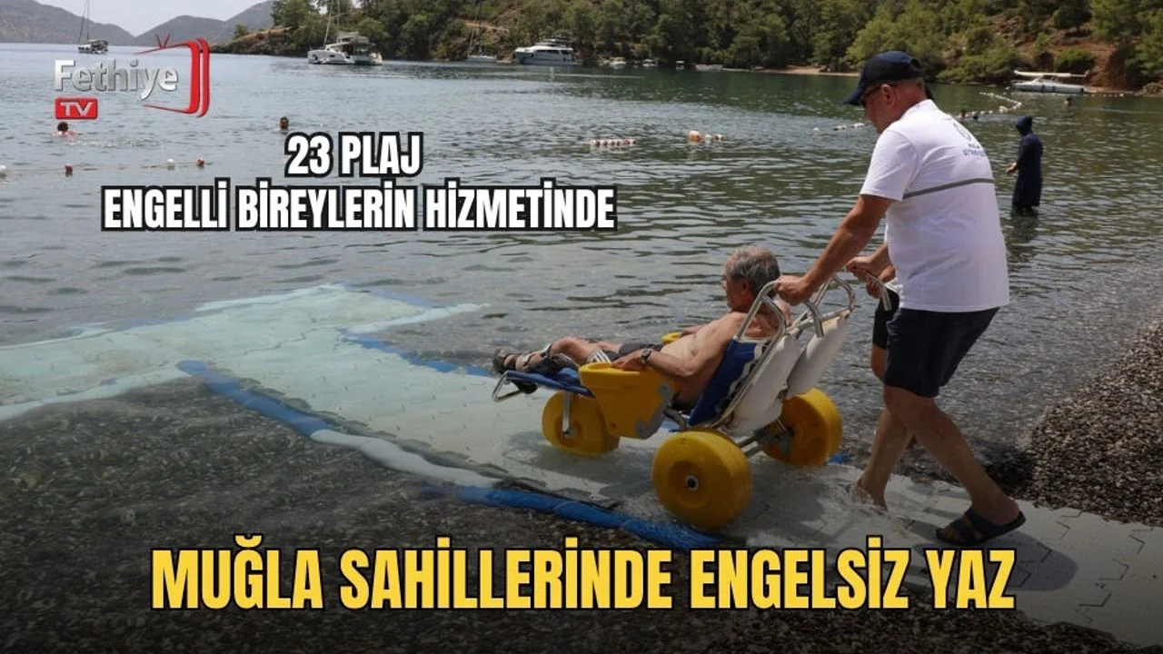 Muğla Sahillerinde Engelsiz Yaz