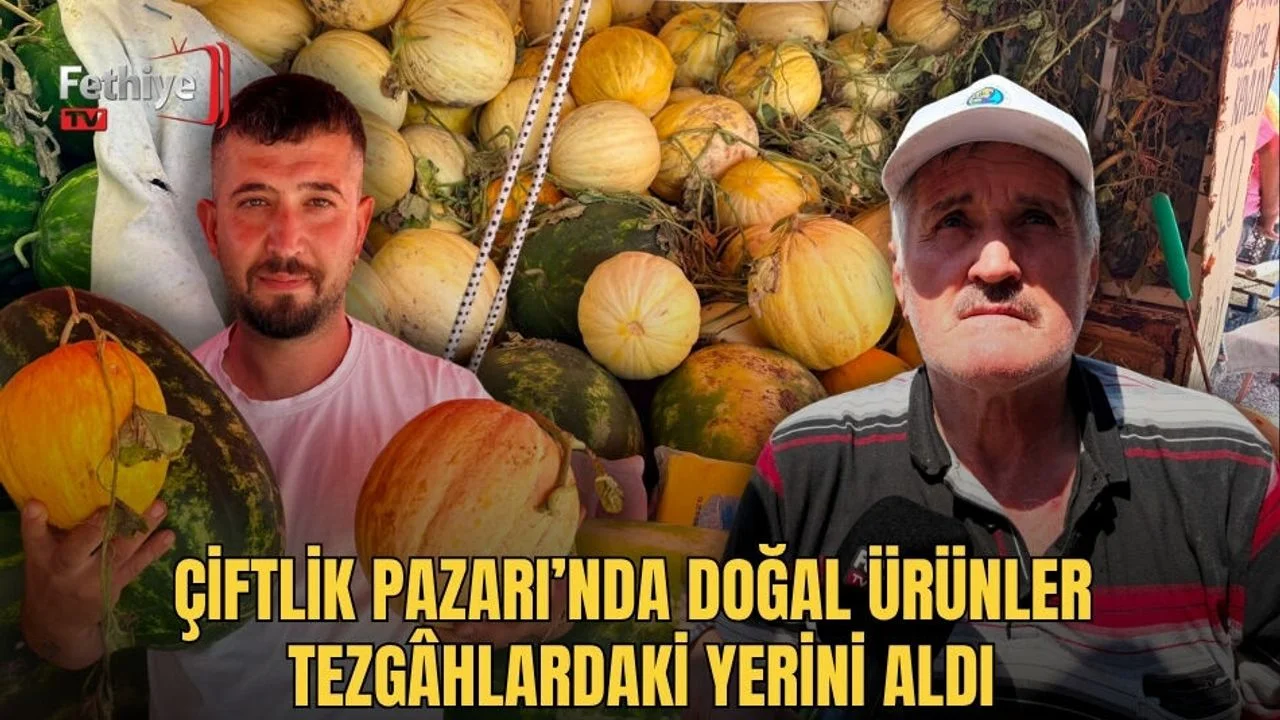 Çiftlik Pazarı’nda Doğal Ürünler Tezgâhlardaki Yerini Aldı