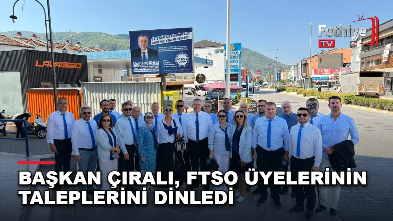 Başkan Çıralı, FTSO Üyelerinin Taleplerini Dinledi