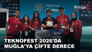 Muğla Deneyap Teknoloji Atölyesi öğrencilerinden oluşan Neutron Technology takımı, Teknofest 2026'da iki yarışmada dereceye girdi.