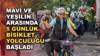 Muğla Gökova Bisiklet Turu, Konakaltı İskender Alper Kültür Merkezi'nden başladı.