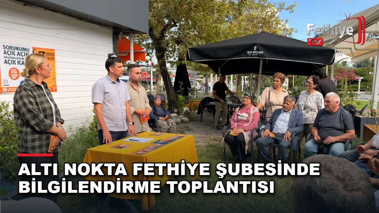 Fethiye Kaymakamlığı Açık Kapı birimi ile Altı Nokta Körler Derneği üyeleri Uğur Mumcu Parkı'nda buluştu
